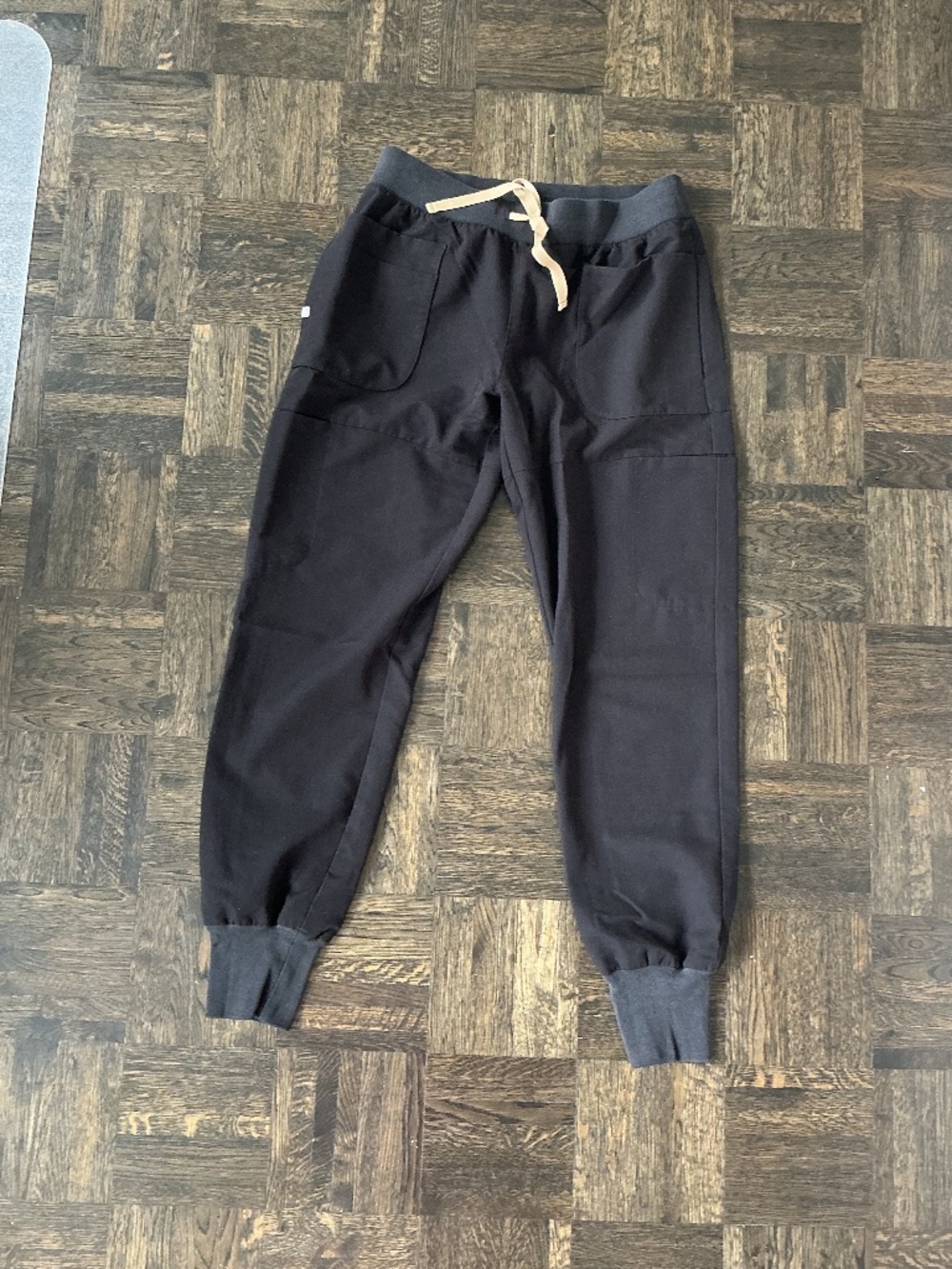 Figs Black Nepal - Slim Jogger Scrub Pants